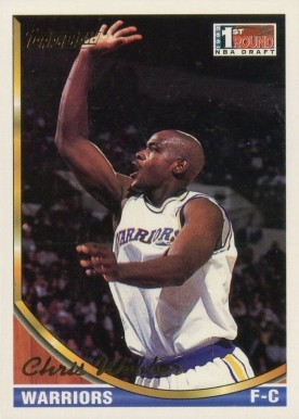 1993 Topps Chris Webber #224 Basketball Card