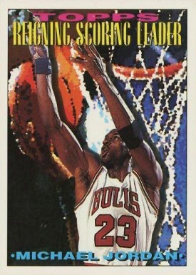 1993 Topps Michael Jordan #384 Basketball Card