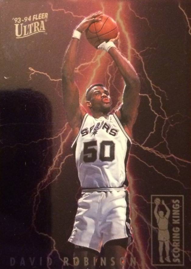 1993 Ultra Scoring Kings David Robinson #9 Basketball Card