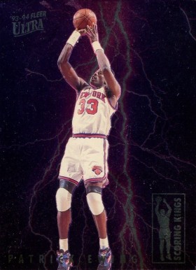 1993 Ultra Scoring Kings Patrick Ewing #3 Basketball Card
