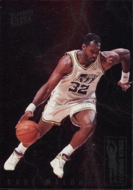 1993 Ultra Scoring Kings Karl Malone #6 Basketball Card