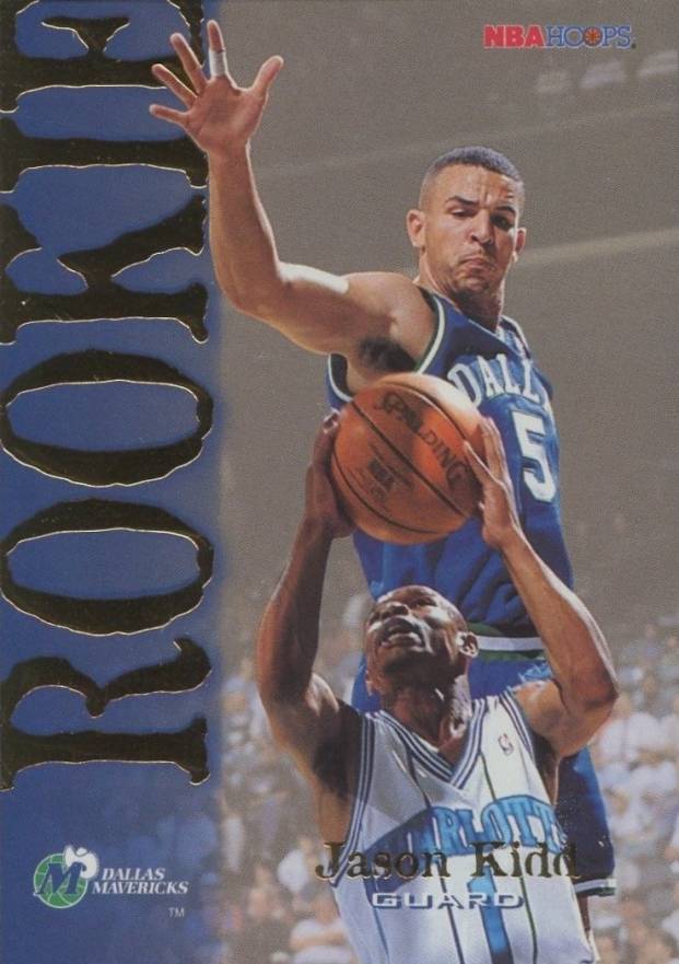 1994 Hoops Jason Kidd #317 Basketball Card