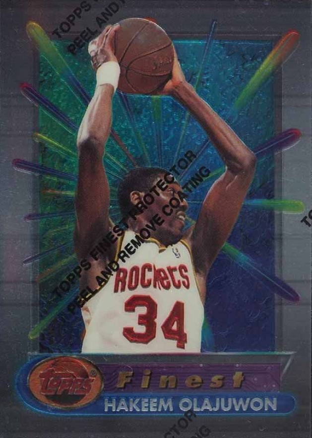 1994 Finest Hakeem Olajuwon #170 Basketball Card
