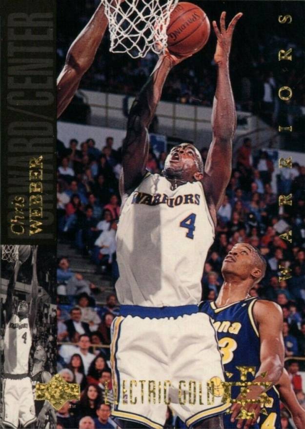 1994 Upper Deck Chris Webber #4 Basketball Card
