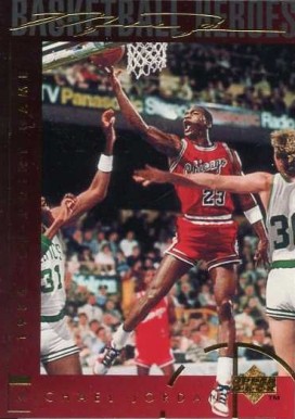 1994 Upper Deck Jordan Heroes Michael Jordan #38 Basketball Card