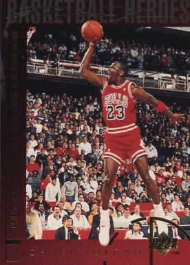 1994 Upper Deck Jordan Heroes Michael Jordan #39 Basketball Card