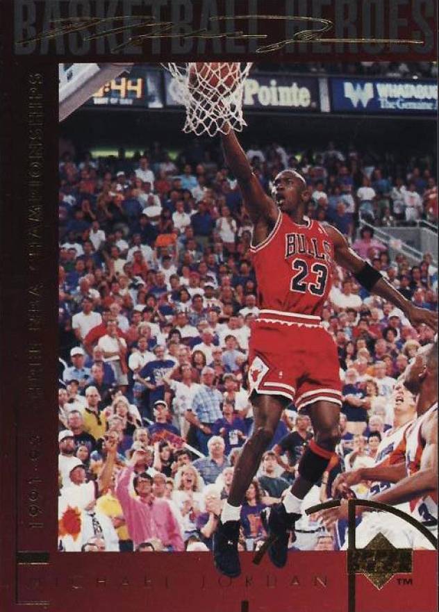 1994 Upper Deck Jordan Heroes Michael Jordan #43 Basketball Card