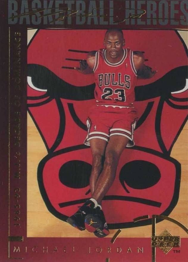 1994 Upper Deck Jordan Heroes Michael Jordan #44 Basketball Card