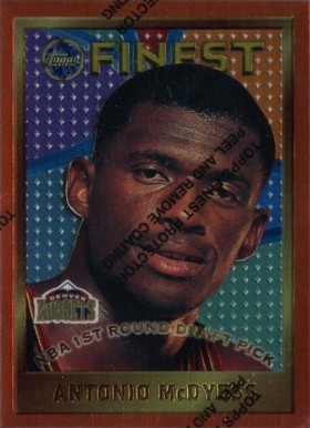 1995 Finest Antonio McDyess #112 Basketball Card