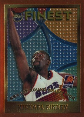 1995 Finest Michael Finley #131 Basketball Card