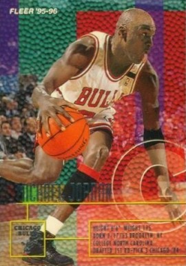 1995 Fleer Michael Jordan #22 Basketball Card