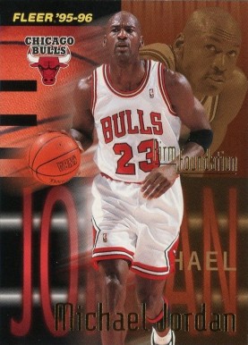 1995 Fleer Michael Jordan #323 Basketball Card