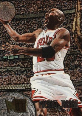 1995 Metal Michael Jordan #13 Basketball Card