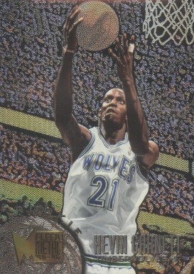 1995 Metal Kevin Garnett #167 Basketball Card