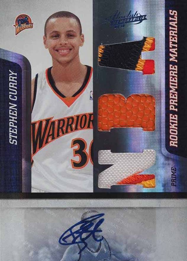 2009 Panini Absolute Memorabilia Stephen Curry #144 Basketball Card