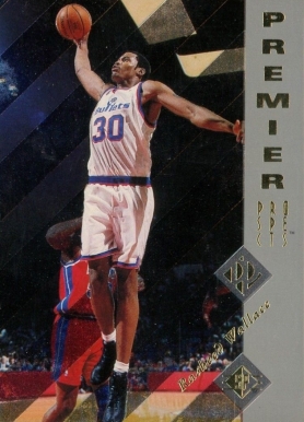 1995 SP Rasheed Wallace #167 Basketball Card