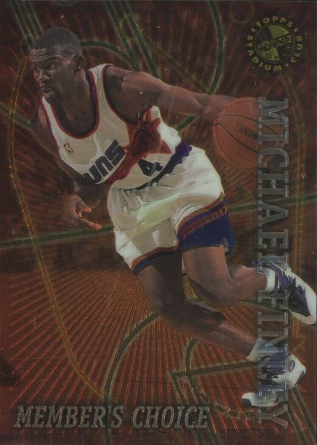 1995 Stadium Club Members Only 50 Michael Finley #47 Basketball Card