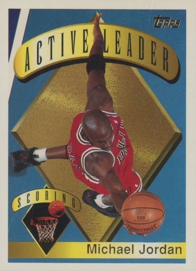 1995 Topps Michael Jordan #1 Basketball Card