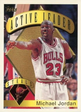 1995 Topps Michael Jordan #4 Basketball Card