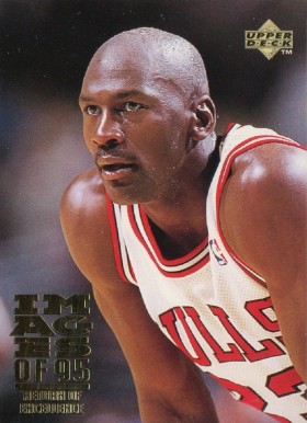 1995 Upper Deck Michael Jordan #335 Basketball Card