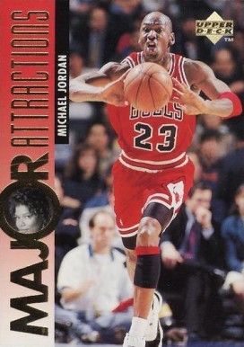 1995 Upper Deck Michael Jordan #341 Basketball Card