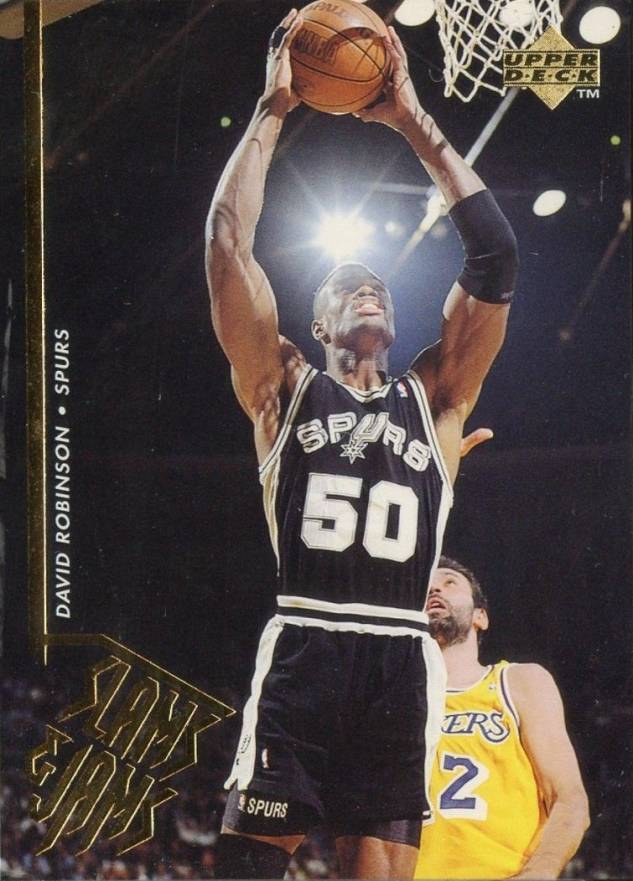 1995 Upper Deck David Robinson #349 Basketball Card