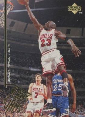 1995 Upper Deck Michael Jordan #352 Basketball Card