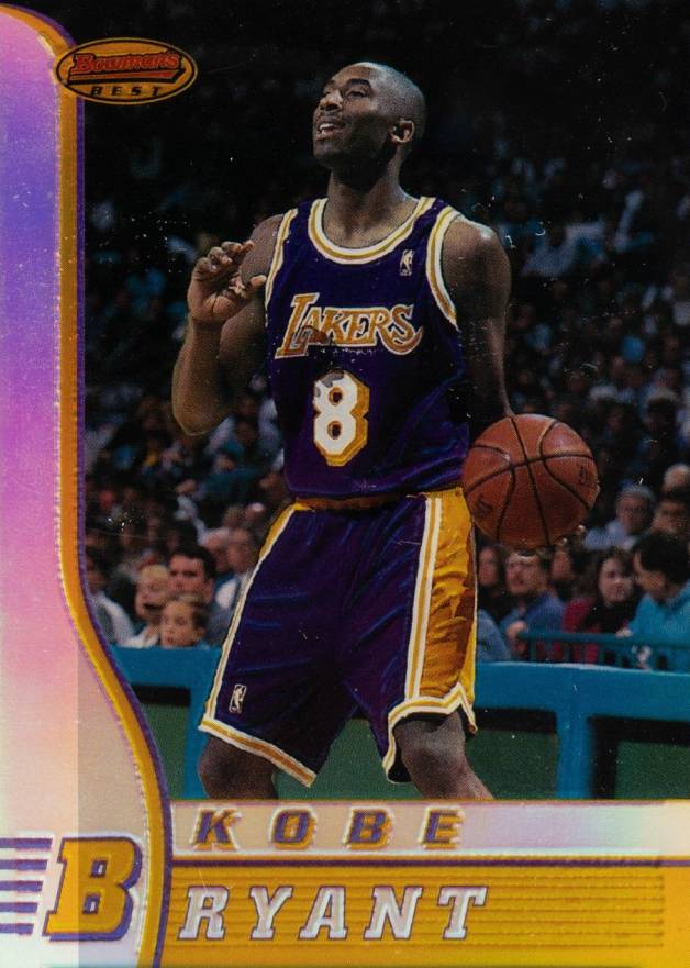 1996 Bowman's Best Rookie Kobe Bryant #R23 Basketball Card