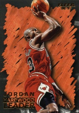 1996 Fleer Michael Jordan #123 Basketball Card