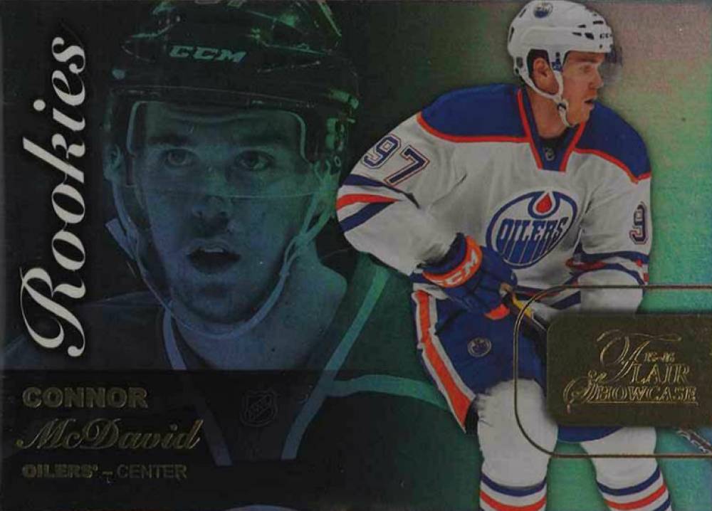 2015 Fleer Showcase Flair Showcase Connor McDavid #36 Hockey Card