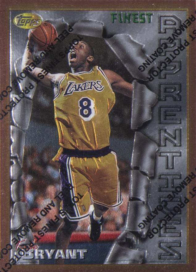 1996 Finest Kobe Bryant #74 Basketball Card