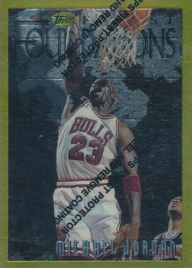 1996 Finest Michael Jordan #291 Basketball Card