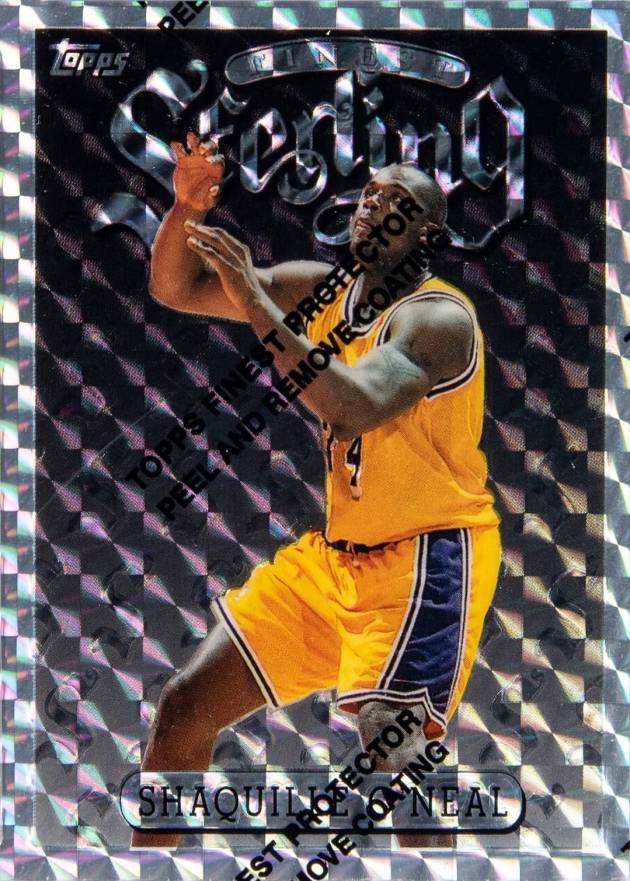 1996 Finest Shaquille O'Neal #289 Basketball Card