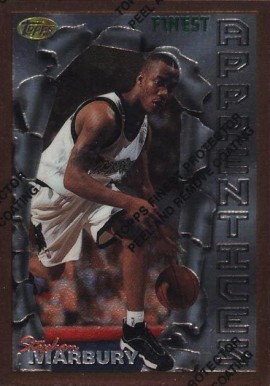 1996 Finest Stephon Marbury #62 Basketball Card
