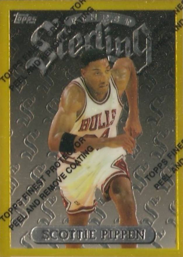 1996 Finest Scottie Pippen #133 Basketball Card