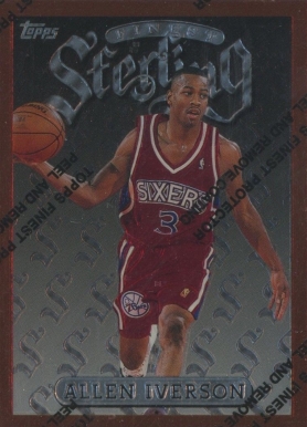 1996 Finest Allen Iverson #240 Basketball Card