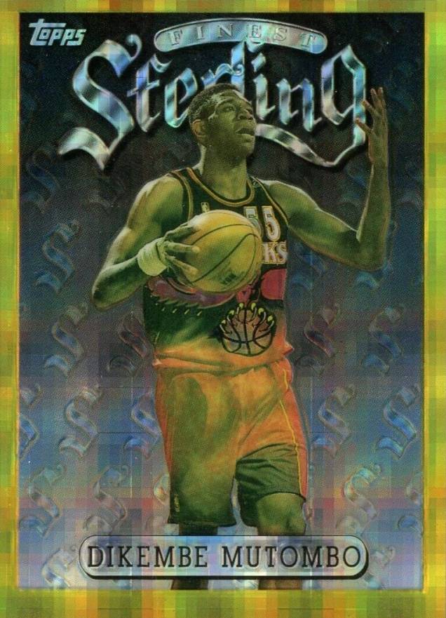 1996 Finest Dikembe Mutombo #274 Basketball Card