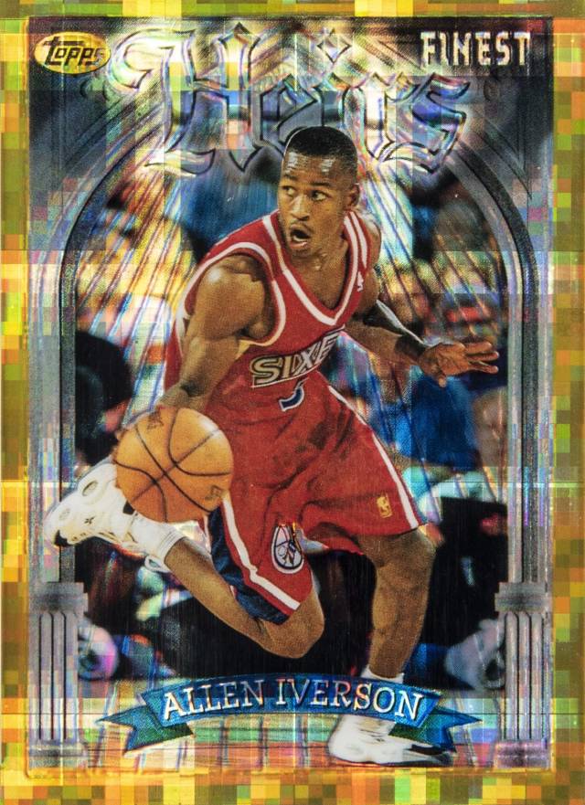 1996 Finest Allen Iverson #280 Basketball Card