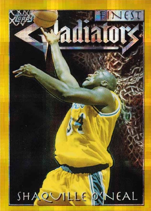 1996 Finest Shaquille O'Neal #146 Basketball Card