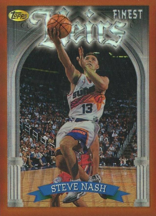 1996 Finest Steve Nash #217 Basketball Card
