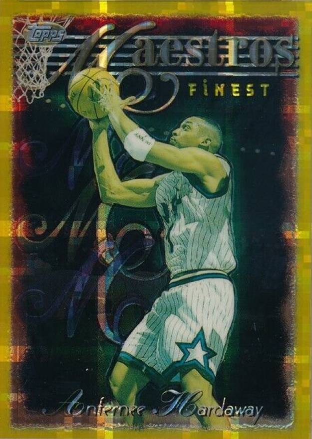 1996 Finest Anfernee Hardaway #129 Basketball Card