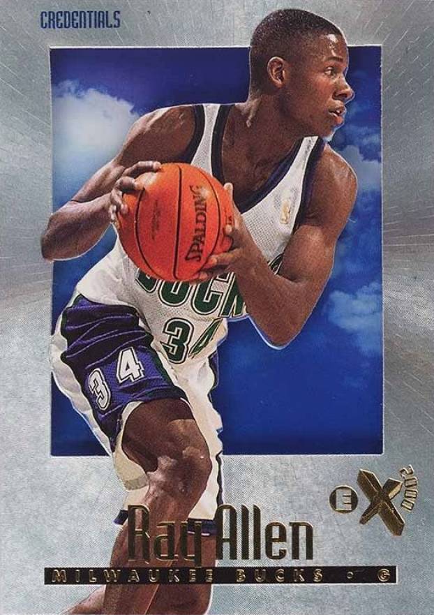1996 Skybox E-X2000 Ray Allen #37 Basketball Card