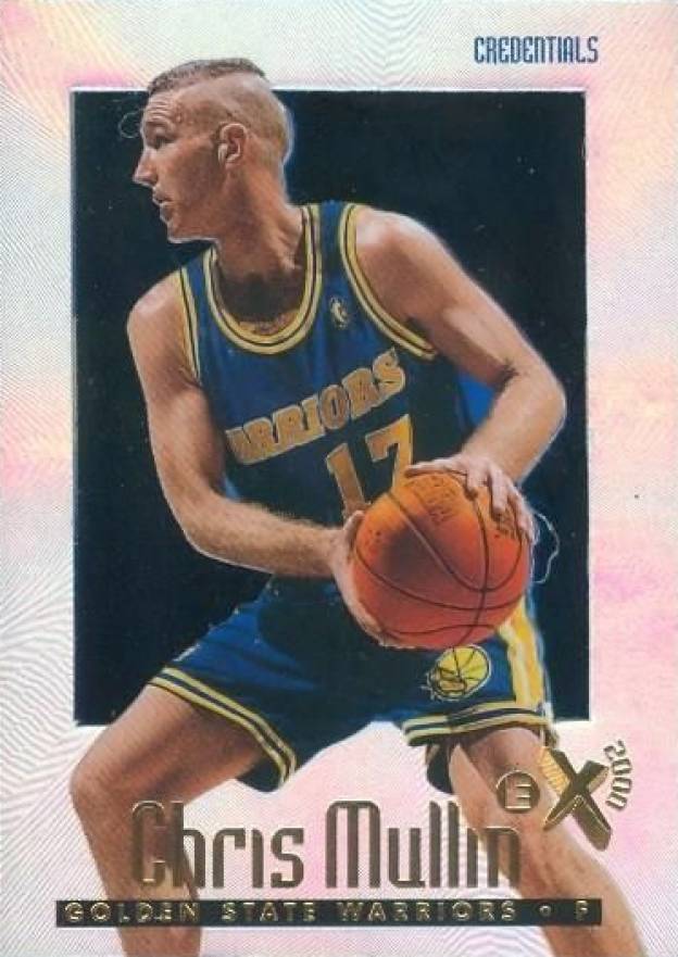 1996 Skybox E-X2000 Chris Mullin #20 Basketball Card