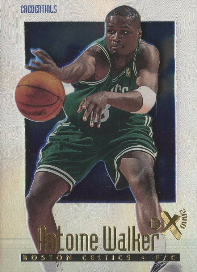 1996 Skybox E-X2000 Antoine Walker #4 Basketball Card