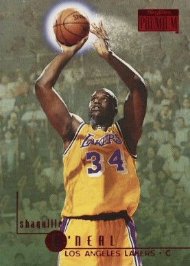 1996 Skybox Premium Shaquille O'Neal #163 Basketball Card