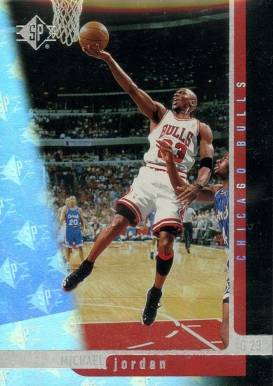 1996 SP Michael Jordan #16s Basketball Card
