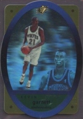 1996 SPx Kevin Garnett #31 Basketball Card