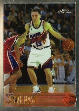 1996 Topps Chrome Steve Nash #182 Basketball Card