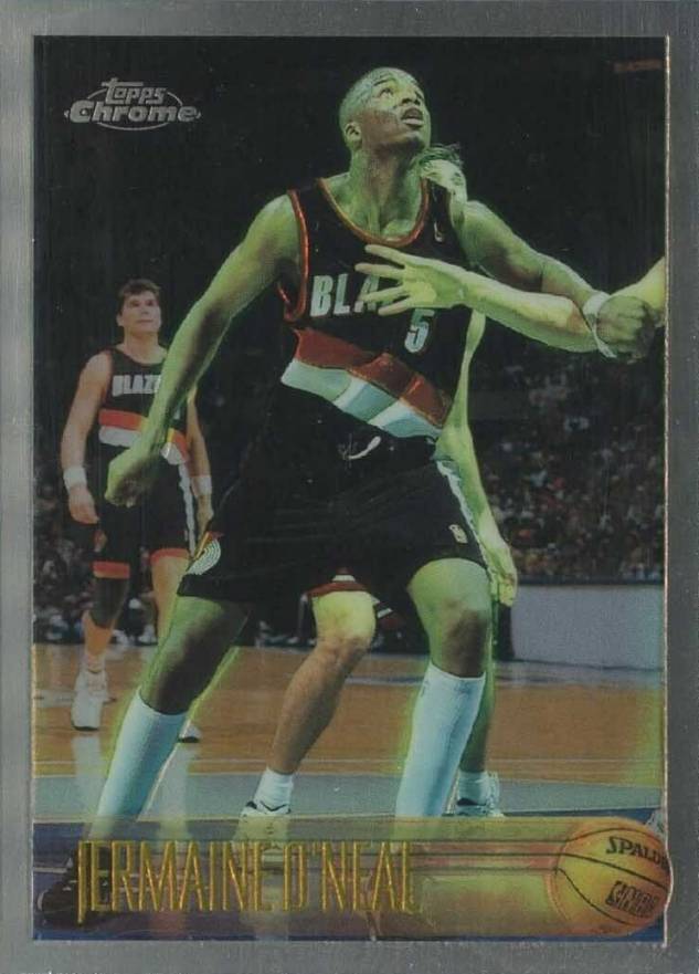 1996 Topps Chrome Jermaine O'Neal #191 Basketball Card
