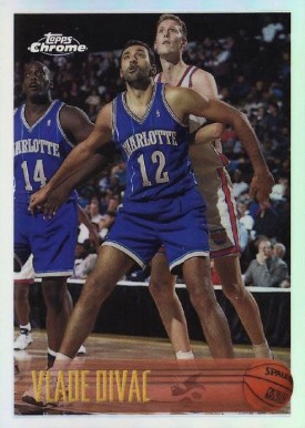 1996 Topps Chrome Vlade Divac #170 Basketball Card